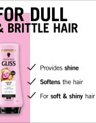 Schwarzkopf Gliss Liquid Silk regeneracijski balzam za krepitev in sijaj las 200 ml