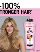Schwarzkopf Gliss Liquid Silk regeneracijski šampon za krepitev in sijaj las 400 ml