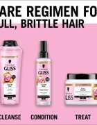Schwarzkopf Gliss Liquid Silk regeneracijski šampon za krepitev in sijaj las 400 ml