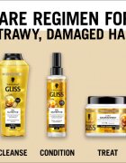Schwarzkopf Gliss Oil Nutritive intenzivna hranilna maska za poškodovane lase 400 ml