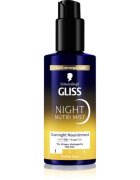 Schwarzkopf Gliss Oil Nutritive pršilo za lase za noč Night Nutri Mist 100 ml