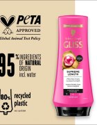 Schwarzkopf Gliss Supreme Length zaščitni balzam za dolge lase 200 ml