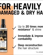 Schwarzkopf Gliss Ultimate Repair regeneracijski balzam brez spiranja za suhe in poškodovane lase 200 ml
