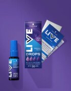 Schwarzkopf LIVE Drops izpiralna barvna senca odtenek Orchid Purple 30 ml