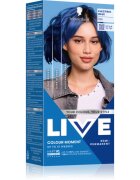 Schwarzkopf LIVE Ultra Brights or Pastel začasna barva za lase odtenek 095 Electric Blue 1 kos