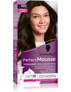 Schwarzkopf Perfect Mousse permanentna barva za lase odtenek 400 Icy Espresso 1 kos