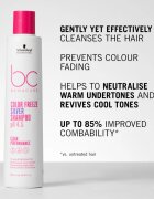 Schwarzkopf Professional BC Bonacure Color Freeze Silver srebrni šampon za blond lase in lase s prameni 1000 ml