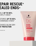 Schwarzkopf Professional BC Bonacure Repair Rescue+ kremasti serum za zelo poškodovane lase z razcepljenimi konicami 100 ml