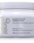 Schwarzkopf Professional Blondme Bond Repair Purple Mask maska za lase za nevtralizacijo rumenih odtenkov 200 ml