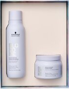 Schwarzkopf Professional Blondme Bond Repair Purple Set darilni set za blond lase