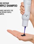 Schwarzkopf Professional Blondme Bond Repair Purple Shampoo vijoličen šampon za blond lase 300 ml