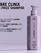 Schwarzkopf Professional Fibre Clinix De-Frizz Shampoo gladilni šampon za neobvladljive lase 300 ml