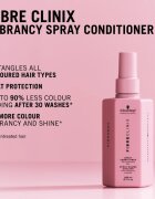 Schwarzkopf Professional Fibre Clinix Vibrancy Spray Conditioner balzam v pršilu za barvane lase 200 ml