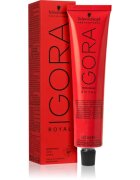 Schwarzkopf Professional IGORA Royal barva za lase odtenek 7-77 Medium Blonde Copper Extra 60 ml