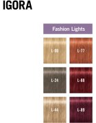 Schwarzkopf Professional IGORA Royal Fashion Lights posvetlitvena krema za lase odtenek L-89 60 ml