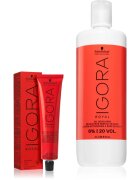 Schwarzkopf Professional IGORA Royal set pri barvanju las odtenek 5-0