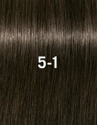 Schwarzkopf Professional IGORA Vibrance poltrajna barva za lase odtenek 5-1 Light Brown Cendre 60 ml