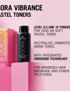 Schwarzkopf Professional IGORA Vibrance poltrajna barva za lase odtenek 95-49 Beige Violet Toner 60 ml