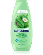 Schwarzkopf Schauma 7 Herbs Freshness zeliščni šampon za normalne in mastne lase 400 ml