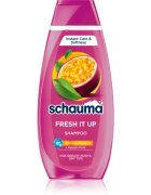 Schwarzkopf Schauma Fresh it up osvežujoči šampon za mastno lasišče in suhe konice 400 ml