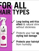 Schwarzkopf Taft Heat Protection zaščitno pršilo za obremenjene lase 250 ml