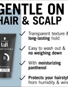 Schwarzkopf Taft Power Invisible gel za lase z močno fiksacijo 150 ml