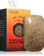 Scottish Fine Soaps Thistle & Black Pepper eksfoliacijsko milo za teto 150 g