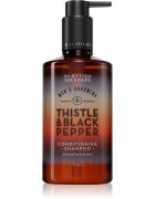 Scottish Fine Soaps Thistle & Black Pepper šampon za moške 300 ml