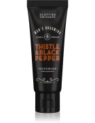 Scottish Fine Soaps Thistle & Black Pepper vlažilna krema za obraz za moške 75 ml