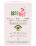 Sebamed Wash nežna emulzija za umivanje tela in obraza z oljčnim oljem 200 ml