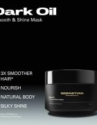 Sebastian Professional Dark Oil intenzivna hranilna maska za sijaj in mehkobo las 30 ml