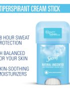 Secret Natural Unscented Antiperspirant Cream Stick kremasti antiperspirant za ženske 40 ml