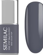 Semilac One Step 3in1 Glossy gel lak za nohte odtenek 185 Stone Grey 7 ml
