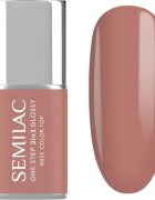 Semilac One Step 3in1 Glossy gel lak za nohte odtenek 235 Peach Beige 7 ml