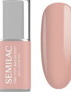 Semilac One Step 3in1 Glossy gel lak za nohte odtenek 450 Light Peach 7 ml