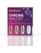 Semilac Set Chrome Nails darilni set za nohte