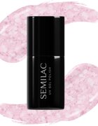 Semilac UV Hybrid Crushed_ICE gel lak za nohte z uporabo UV/LED lučke odtenek 491 Strawberry Ice 7 ml