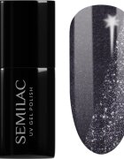 Semilac UV Hybrid Day and Night gel lak za nohte z uporabo UV/LED lučke odtenek 399 Dark & Spark 7 ml