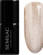 Semilac UV Hybrid Gloss GALA gel lak za nohte z uporabo UV/LED lučke odtenek 661 Linen Gloss 7 ml