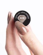 Semilac UV Hybrid New YEAAH gel lak za nohte z uporabo UV/LED lučke odtenek 408 Less Sugar 7 ml