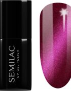 Semilac UV Hybrid Silk Effect gel lak za nohte z uporabo UV/LED lučke odtenek 468 Pink Cosy Essential 7 ml