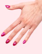 Semilac UV Hybrid Silk Effect gel lak za nohte z uporabo UV/LED lučke odtenek 468 Pink Cosy Essential 7 ml