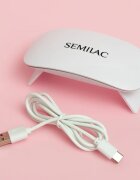 Semilac UV LED Lamp 6W LED lučka za oblikovanje gel nohtov 6 W 1 kos