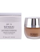 Sensai Cellular Performance Cream Foundation kremasti tekoči puder SPF 15 odtenek CF 13 Warm Beige 30 ml