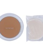 Sensai Cellular Performance Total Finish Foundation kompaktni puder proti gubam nadomestno polnilo odtenek TF23 Almond Beige SPF 15 11 g