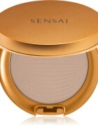 Sensai Silky Bronze Natural Veil Compact kompaktni pudrasti make-up za posvetlitev in zgladitev kože odtenek SC03 Medium 8.5 g