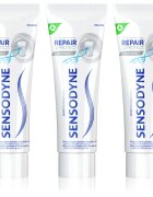 Sensodyne Repair & Protect Whitening zobna pasta za beljenje zob za občutljive zobe 3x75 ml