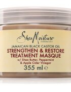 Shea Moisture Jamaican Black Castor Oil Strengthen & Restore maska za okrepitev las za lase 355 ml