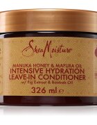 Shea Moisture Manuka Honey & Yogurt Leave-In Conditioner balzam brez spiranja za poškodovane lase 326 ml