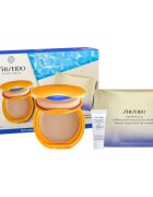 Shiseido Expert Sun Protector Tanning Compact Foundation SPF10 darilni set za ženske odtenek Honey